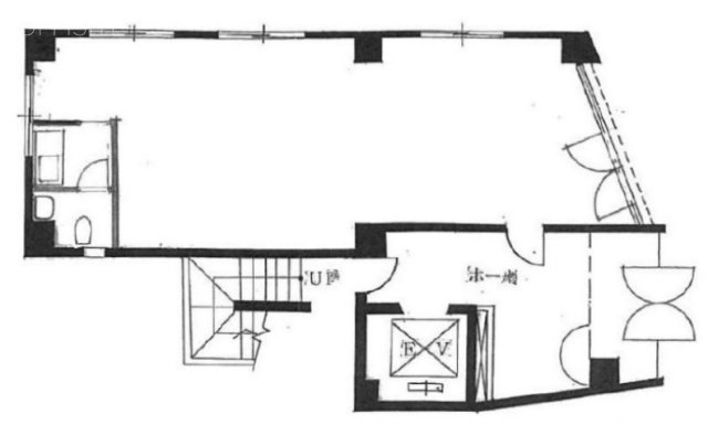 八重洲長岡ビル1F 間取り図