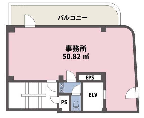 第三日東ビル5F 間取り図