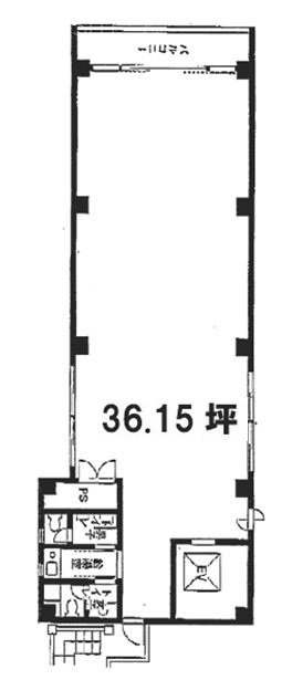 長井ビル5F 間取り図