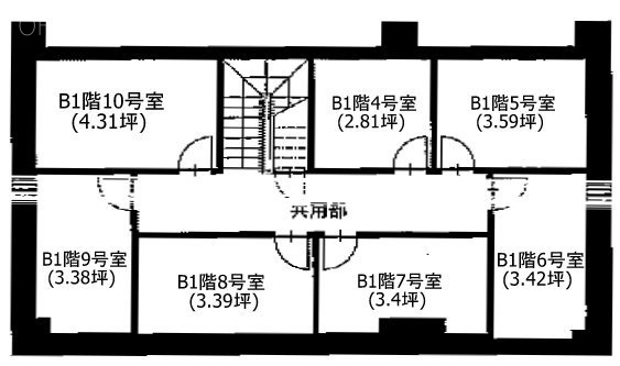 内神田DNKビル9 間取り図