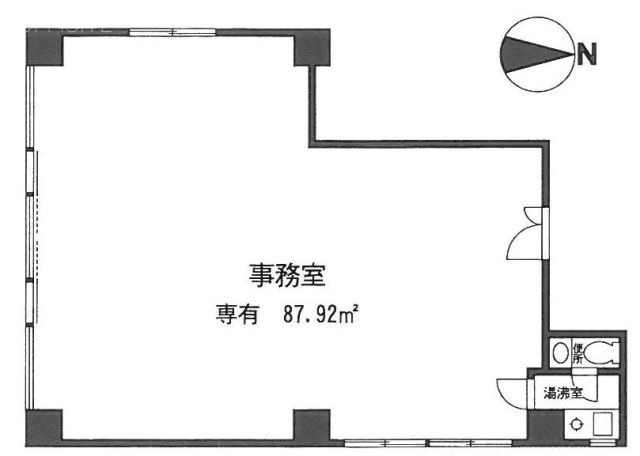 飯田橋KMビル102 間取り図