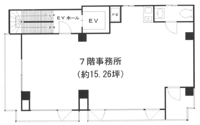 リベラ茅場町7F 間取り図