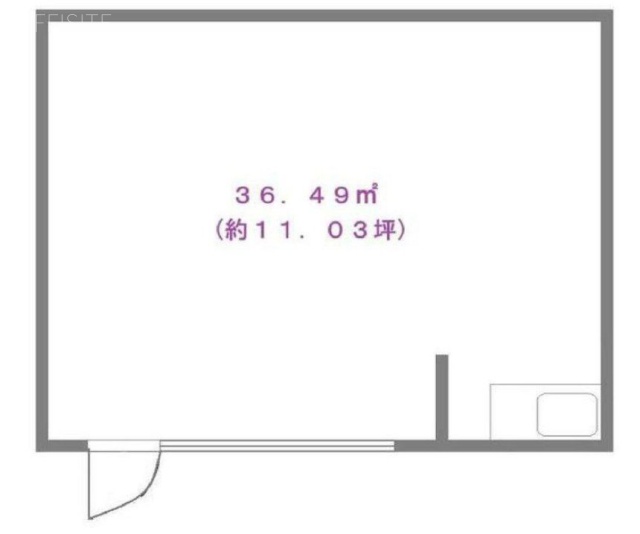 タッカービル2~4F 間取り図