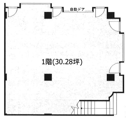 成城フェリスビル1F 間取り図