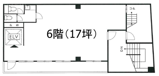 日東合同ビル6F 間取り図