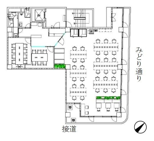 R.core日本橋人形町ビル6F 間取り図