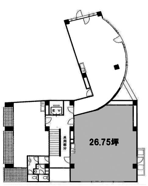 クオーレエビス202 間取り図