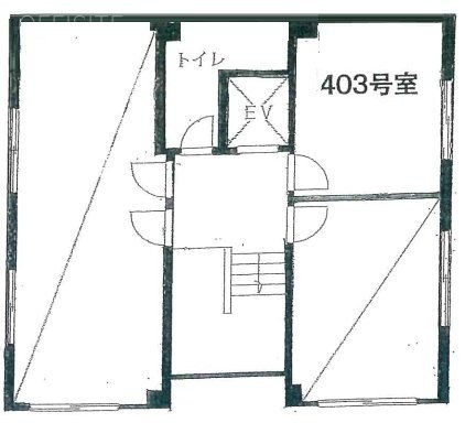 アキバビル403 間取り図