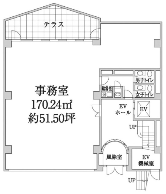 Foresight南麻布1F 間取り図