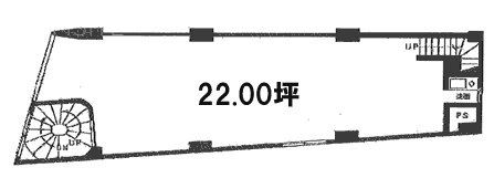 フロンティア上野中央通ビル3F 間取り図
