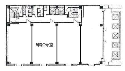 新横浜ステーションビルC 間取り図