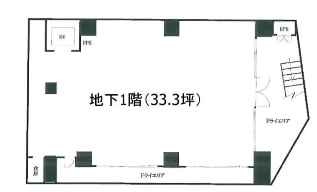 デュラス青山ビルB1F 間取り図