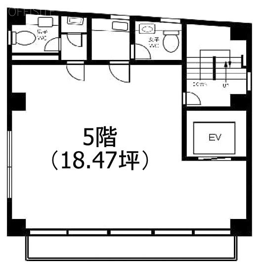 タイムビル25F 間取り図