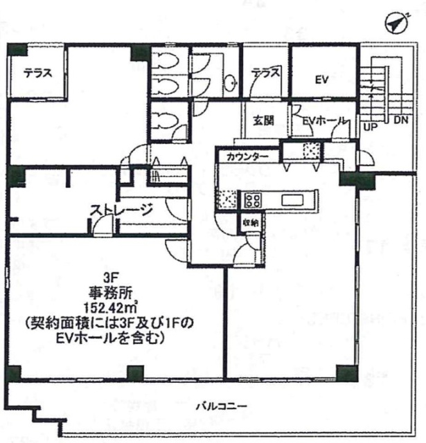 プレム南青山ビル3F 間取り図