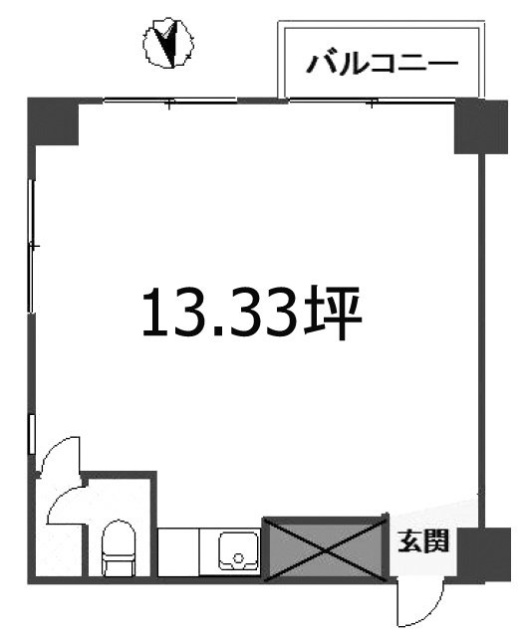 第2SSビルF 間取り図