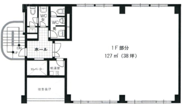 KKMビル1F 間取り図