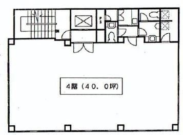 小田ビル4F 間取り図