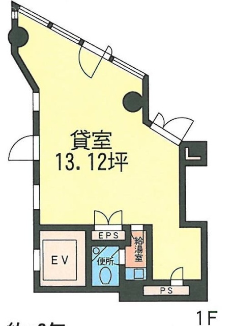 Y.BLDG1F 間取り図