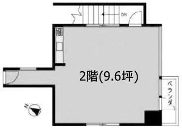 グレイス五番町ビル201 間取り図