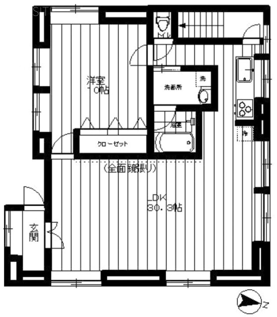 イエスビデオビル2F 間取り図