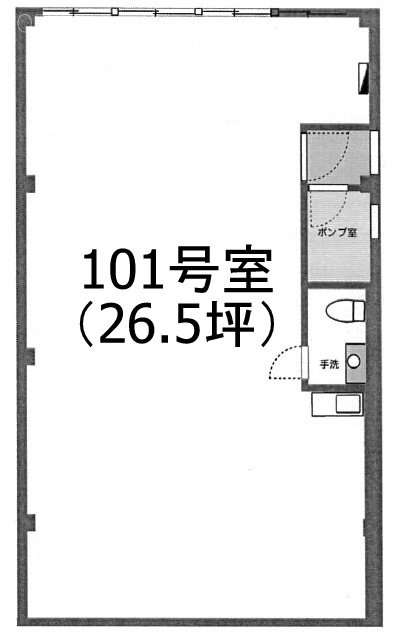外神田会館101 間取り図