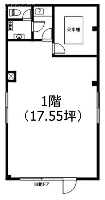 岡戸ビル1F 間取り図