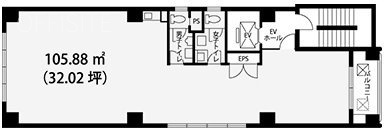 芝シムラビル3F 間取り図