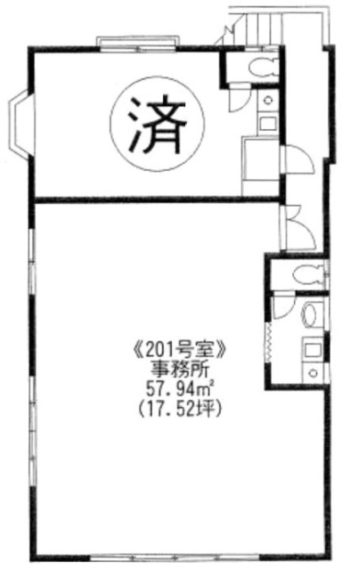 KYプレイスビル201 間取り図