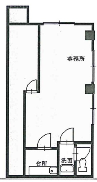 叶屋ビル301 間取り図