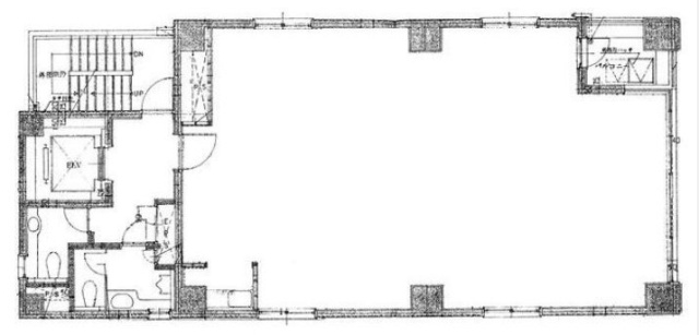 加瀬ビル130ビル2F 間取り図