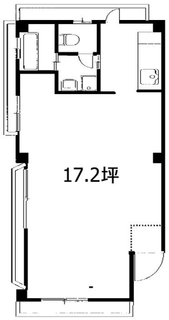梓ビル2F 間取り図