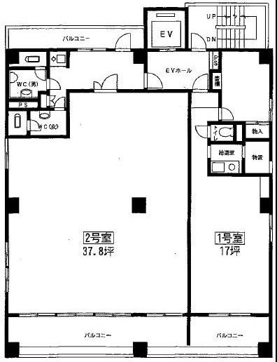 築地FTSビル601 間取り図