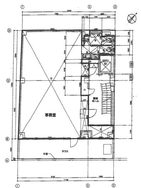 ヒューリック西銀座第2ビル5F 間取り図