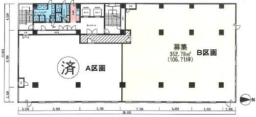 西葛西トーセイビルB 間取り図