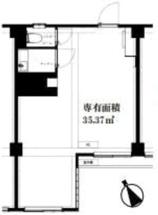 316青山302 間取り図