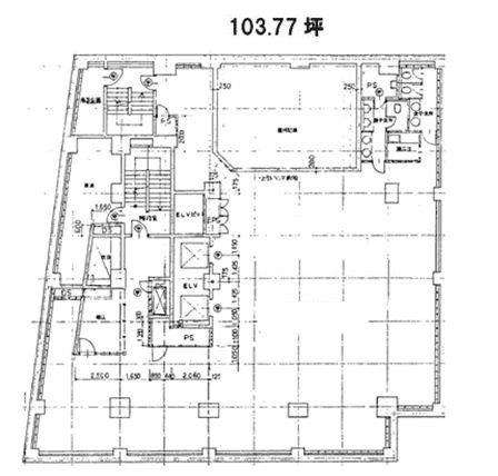 ニューリバータワーB1F 間取り図