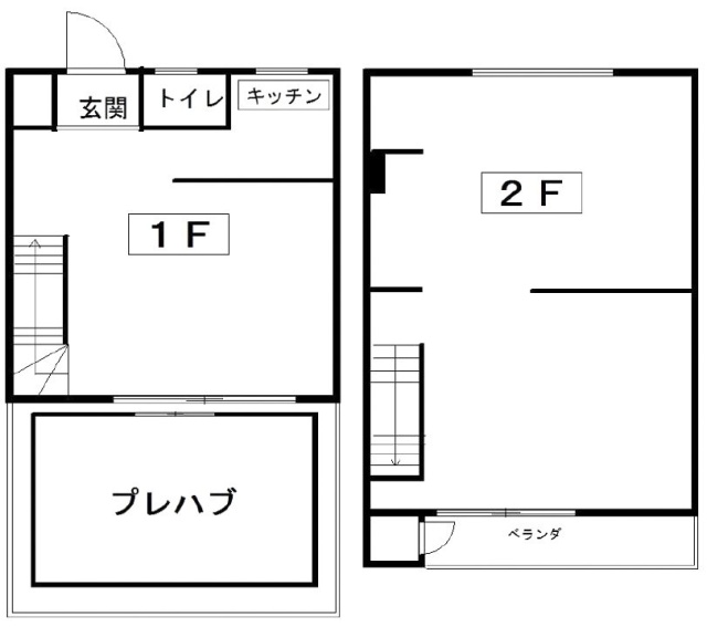 コーポ青葉ビル102 間取り図
