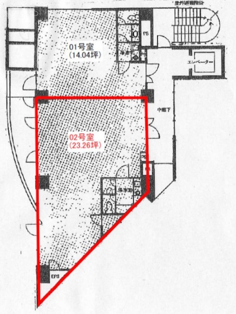 カドラービル202 間取り図