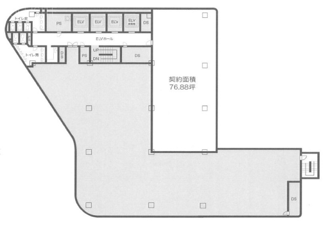 新槇町ビル8F 間取り図