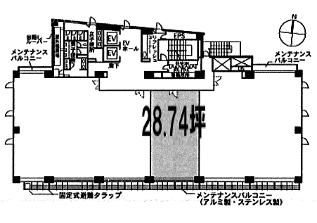 第6安田4F 間取り図