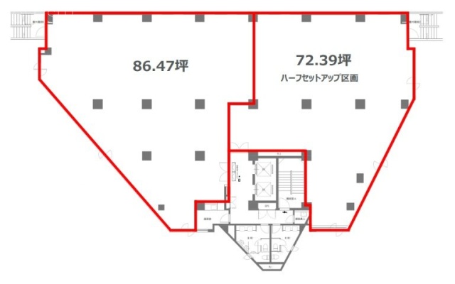 藤和東五反田ビルA 間取り図