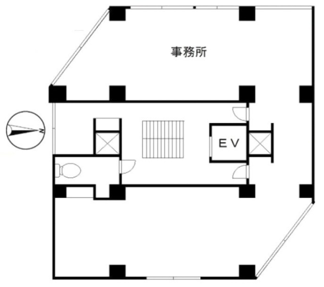 メゾンクレール2F 間取り図