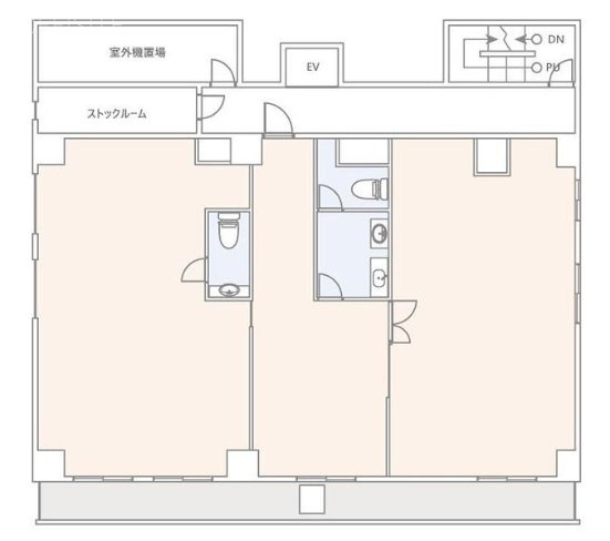 ニューハイツ青山501 間取り図