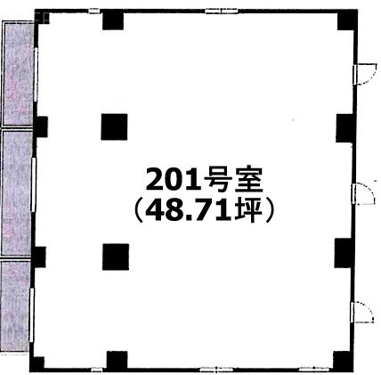 オークマンション201 間取り図