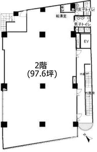 グランウフ保坂2F 間取り図