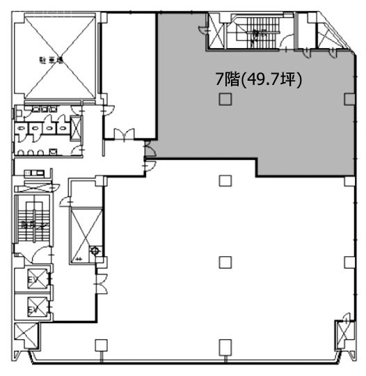 千葉大栄ビル7F 間取り図