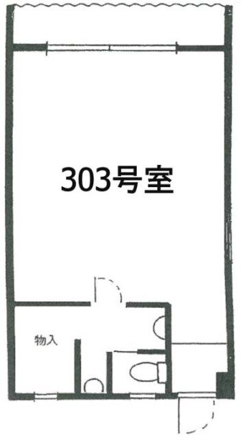 明治ハイム303 間取り図