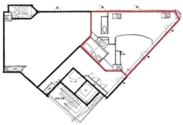 ブルックス中丸ビルA 間取り図