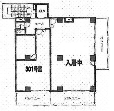 吉川ビル301 間取り図