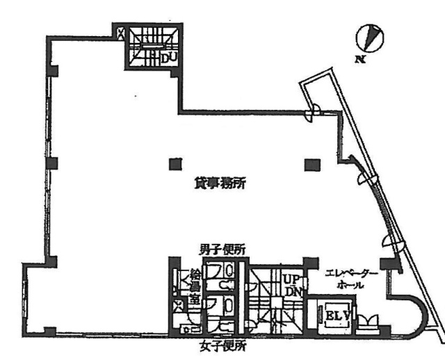 草間ビル2F 間取り図